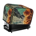 thumbnail image 1 of Yiaed Space Adventurer Cat Print Two Slice Bread Machine Cover, Universal Size Kitchen Appliance Cover for Bread Machine,Bread Machine Cover, 1 of 7