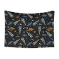 thumbnail image 1 of Yiaed Space Rockets Print Dog Blankets-Cat Blanket Washable for Couch Protection,Puppy Blanket, Soft Plush Reversible Throw Furniture Protector-, 1 of 8
