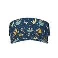 thumbnail image 1 of Yiaed Space Sleeping Panda Print Sport Sun Visor Hats Adjustable Empty Top Baseball Cap Cotton Ball Caps for Women and Men, 1 of 1