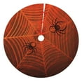 thumbnail image 1 of Yiaed Spider Web Print Christmas Tree Skirt , Tree SkirtsTree Mat for Christmas Winter Holiday Indoor Decorations-36", 1 of 7