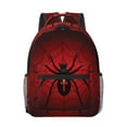 thumbnail image 1 of Yiaed Spider on the Web Print School Backpack College Backpack Daypacks for Students High School Spacious and Durable Daypack for Work and Travel-One Size, 1 of 6