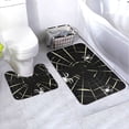 thumbnail image 1 of Yiaed Spiders On The Web Print Bathroom Mat Set 2 Pieces Mat Anti-Skid Pad Ultra Soft and Absorbent Bathroom Bath Mat Contour Bath Rugs for Toilet Base, 1 of 6
