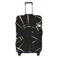 thumbnail image 1 of Yiaed Spiders On The Web Print Travel Luggage Cover Suitcase Protector Fits 18-32 Inch Luggage Wheel Covers Patterned Elastic Luggage Anti-scratch（No luggage）-Medium, 1 of 5