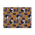 thumbnail image 1 of Yiaed Spooky Cats And Halloween Pumpkins Print Highly Absorbent Microfiber Kitchen Counter Mat, Dish Drying Pad for Dishes, Utensils, Pots and Pans, Large 18" x 24", 1 of 7