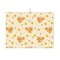 thumbnail image 1 of Yiaed Squirrel And Leaves Print Highly Absorbent Microfiber Kitchen Counter Mat, Dish Drying Pad for Dishes, Utensils, Pots and Pans, Large 18" x 24", 1 of 7