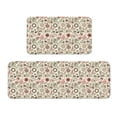 thumbnail image 1 of Yiaed Squirrel In The Forest Kitchen Rugs Sets of 2 Kitchen Mats Cushioned Anti Fatigue Kitchen Rug Tapetes Para Cocina for Sink,Laundry Room, 1 of 6
