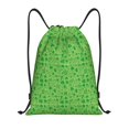 thumbnail image 1 of Yiaed St Patrick's Day Print Drawstring Bags Drawstring Backpack Bulk String Back Pack Gym Sport Bag-Small, 1 of 5