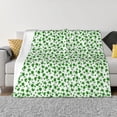 thumbnail image 1 of Yiaed St Patrick's Day4 Print Blanket Throw Blanket Soft Cozy Flannel Blanket for Home Bed Sofa Couch Chair-40"x30", 1 of 6