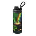 thumbnail image 1 of Yiaed St. Patrick's Day4 Print Sports Insulated Kettle Bottle Reusable Stainless Steel Insulated Cup, Outdoor Portable Casual Stainless Steel Insulation Cup, 1 of 7