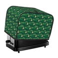 thumbnail image 1 of Yiaed St Patrick's Day9 Print Two Slice Bread Machine Cover, Universal Size Kitchen Appliance Cover for Bread Machine,Bread Machine Cover, 1 of 7