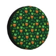 thumbnail image 1 of Yiaed St. Patrick's day Print Tire Wheel Cover, tire covers for trailers,rv wheel covers,rv tire covers, camper tire covers,tire covers for cars-17 inch, 1 of 6