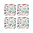 thumbnail image 1 of Yiaed Stamp Set Collection Print Leather Coasters for Drinks - Cup Coasters Coffee Table Kitchen Table Bar, Home & Office Gifts Handmade Drink Coasters-Square, 1 of 6
