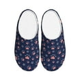 thumbnail image 1 of Yiaed Star Dog Paw Print Slippers Fuzzy Warm Cozy Slippers Non Slip House Slippers For Indoor Outdoor Slippers House Slippers-11, 1 of 7