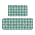 thumbnail image 1 of Yiaed Starfish On Checkered Background Kitchen Rugs Sets of 2 Kitchen Mats Cushioned Anti Fatigue Kitchen Rug Tapetes Para Cocina for Sink,Laundry Room, 1 of 6