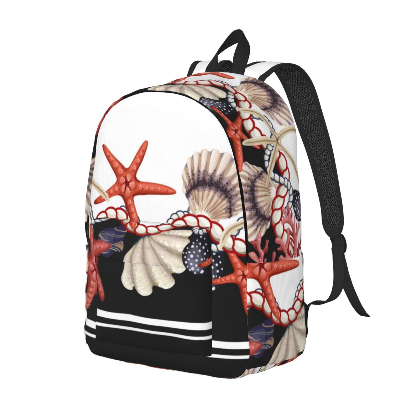 Starfish Ocean Print Pattern Backpack main image 1