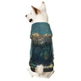 thumbnail image 1 of Yiaed Starry Sky Meditating Lion Print Dog Hoodie Security Pet Dog Costume Pets Dog Hoodie Sweatshirt with Pocket for Small Dogs-Medium, 1 of 5