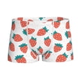 thumbnail image 1 of Yiaed Strawberries Print Boys' Boxer Briefs Cotton Casual Stretch Comfort Boys Boxers - Kids Boxer Briefs Underwear for Boys (6-18)-XX-Small, 1 of 5