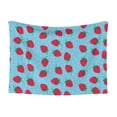 thumbnail image 1 of Yiaed Strawberries Print Dog Blankets-Cat Blanket Washable for Couch Protection,Puppy Blanket, Soft Plush Reversible Throw Furniture Protector-Medium, 1 of 8