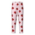 thumbnail image 1 of Yiaed Strawberry Print Teenagers' Lounge Pants, Loose PJ Bottoms, Long Pajama Pants for Men-Medium, 1 of 6