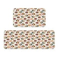 thumbnail image 1 of Yiaed Submarines Kitchen Rugs Sets of 2 Kitchen Mats Cushioned Anti Fatigue Kitchen Rug Tapetes Para Cocina for Sink,Laundry Room, 1 of 6