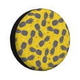 thumbnail image 1 of Yiaed Summer Pineapple Print Tire Wheel Cover, Waterproof Spare Tire Cover Fit for Jeep, Truck,Trailer, RV, SUV, Camper and Most Vehicle-16 inch, 1 of 6