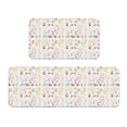 thumbnail image 1 of Yiaed Summer Rabbit Kitchen Rugs Sets of 2 Kitchen Mats Cushioned Anti Fatigue Kitchen Rug Tapetes Para Cocina for Sink,Laundry Room, 1 of 6