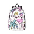 thumbnail image 1 of Yiaed Summer with Flamingo Print Backpack, Premium Laptop Backpack, Travel Backpack for Women, Lightweight Backpacks, Comfortable Back Pack-Medium, 1 of 1