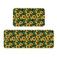 thumbnail image 1 of Yiaed Sunflower 1 Kitchen Rugs Sets of 2 Kitchen Mats Cushioned Anti Fatigue Kitchen Rug Tapetes Para Cocina for Sink,Laundry Room, 1 of 6