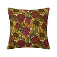 thumbnail image 1 of Yiaed Sunflower Print Pillow Covers Super Soft Decorative Square Throw Pillow Covers Case Cushion Covers for Sofa Couch Bedroom Car Decor（No pillow core）-18"x18", 1 of 1
