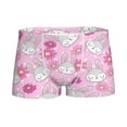 thumbnail image 1 of Yiaed Sunflower Rabbit Print Boys' Boxer Briefs Cotton Casual Stretch Comfort Boys Boxers - Kids Boxer Briefs Underwear for Boys (6-18)-Medium, 1 of 5