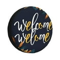 thumbnail image 1 of Yiaed Sunflower Welcome A Print Print Tire Wheel Cover, tire covers for trailers,rv wheel covers,rv tire covers, camper tire covers,tire covers for cars-15 inch, 1 of 6