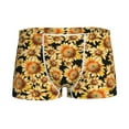 thumbnail image 1 of Yiaed Sunflowers 1 Print Boys' Boxer Briefs Cotton Casual Stretch Comfort Boys Boxers - Kids Boxer Briefs Underwear for Boys (6-18)-Small, 1 of 5