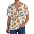 thumbnail image 1 of Yiaed Sunflowers 5 Print Mens Casual Wrinkle Free Shirts Short Sleeve Button Down Summer Stretch Dress Shirt-X-Large, 1 of 5