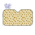 thumbnail image 1 of Yiaed Sunflowers Bee Print Car Windshield Sunshade Front Auto Car Front Window Sun Shade Foldable Sun Visor Shield Cover Auto Accessories for Sedan SUV Truck-Small, 1 of 5
