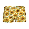 thumbnail image 1 of Yiaed Sunflowers Print Boys' Boxer Briefs Cotton Casual Stretch Comfort Boys Boxers - Kids Boxer Briefs Underwear for Boys (6-18)-Small, 1 of 5