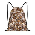thumbnail image 1 of Yiaed Sunflowers Print Drawstring Bags Drawstring Backpack Bulk String Back Pack Gym Sport Bag-Medium, 1 of 5