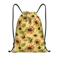 thumbnail image 1 of Yiaed Sunflowers Print Drawstring Bags Drawstring Backpack Bulk String Back Pack Gym Sport Bag-Medium, 1 of 5
