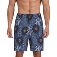 thumbnail image 1 of Yiaed Sunflowers for Men's Soft Sleep Pajama Short Lounging Pajama Shorts-Medium, 1 of 1