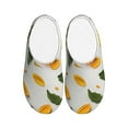 thumbnail image 1 of Yiaed Sunny Yellow SunFlower Print Slippers Fuzzy Warm Cozy Slippers Non Slip House Slippers For Indoor Outdoor Slippers House Slippers-46/47, 1 of 7