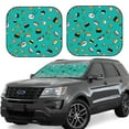 thumbnail image 1 of Yiaed Sushi Print Car Front Windshield Sun Shade,Foldable Anti-UV Car Sunshade for Front Window for Most Vehicles-Large, 1 of 5