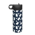 thumbnail image 1 of Yiaed Swan Print Water Bottle with Straw Lid, Stainless Steel Double Wall Insulated Water Bottle | Leak-Proof and Spill-Proof Water Bottle, 1 of 8