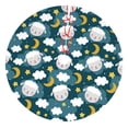 thumbnail image 1 of Yiaed Sweet Dream Lamb Print Christmas Tree Skirt , Tree SkirtsTree Mat for Christmas Winter Holiday Indoor Decorations-48", 1 of 7