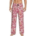 thumbnail image 1 of Yiaed Sweet Print Men's Lounge Pants, Loose PJ Bottoms, Long Pajama Pants for Men-Medium, 1 of 5