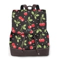thumbnail image 1 of Yiaed Sweet Red Cherry Print Laptop Backpack for Women Slim Computer Bag Work Travel College Backpack Purse Fits 14 Inch Notebook, 1 of 4