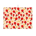thumbnail image 1 of Yiaed Table Tennis Rackets 1 Print Highly Absorbent Microfiber Kitchen Counter Mat, Dish Drying Pad for Dishes, Utensils, Pots and Pans, Large 18" x 24", 1 of 7