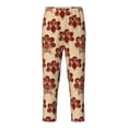 thumbnail image 1 of Yiaed Thanksgiving Sketch Turkey Print Teenagers' Lounge Pants, Loose PJ Bottoms, Long Pajama Pants for Men-Large, 1 of 6