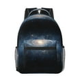 thumbnail image 1 of Yiaed The Galaxy Print School Backpack College Backpack Daypacks for Students High School Spacious and Durable Daypack for Work and Travel-One Size, 1 of 6