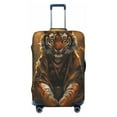 thumbnail image 1 of Yiaed Tiger In The Fallen Leaf Forest Print Travel Luggage Cover Suitcase Protector Fits 18-32 Inch Luggage Wheel Covers Patterned Elastic Luggage Anti-scratch（No luggage）-, 1 of 5