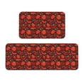 thumbnail image 1 of Yiaed Tomatoes And Chili Kitchen Rugs Sets of 2 Kitchen Mats Cushioned Anti Fatigue Kitchen Rug Tapetes Para Cocina for Sink,Laundry Room, 1 of 6