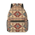 thumbnail image 1 of Yiaed Traditional Tribal Aztec Print School Backpack College Backpack Daypacks for Students High School Spacious and Durable Daypack for Work and Travel-One Size, 1 of 6